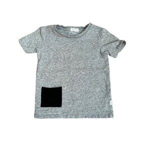 Miles Baby Grey Pocket Tshirt